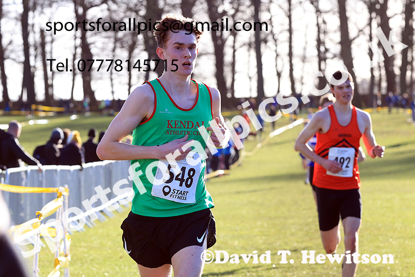Junior mens 2025 Northern Cross Country Champs, Tatton Park, Knutsford, Cheshire. Photo: David T. Hewitson/Sports for All Pics